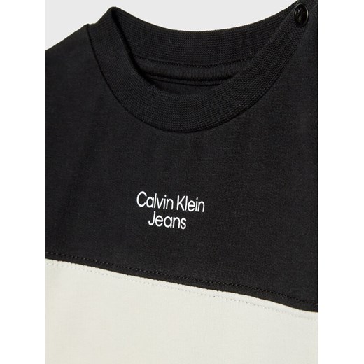 Calvin Klein Jeans Dres Colour Block IN0IN00020 Kolorowy Regular Fit 74 okazja MODIVO