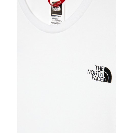 The North Face T-Shirt Simple Dome NF0A7X5G Biały Regular Fit The North Face L wyprzedaż MODIVO