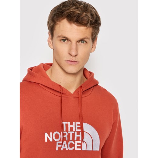 The North Face Bluza Drew Peak NF00AHJY Czerwony Regular Fit The North Face M okazja MODIVO