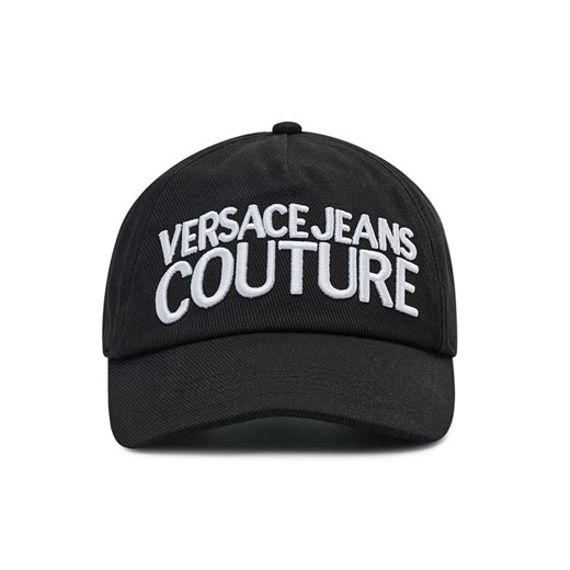 Versace Jeans Couture Czapka z daszkiem 72VAZK10 Czarny uniwersalny MODIVO okazyjna cena