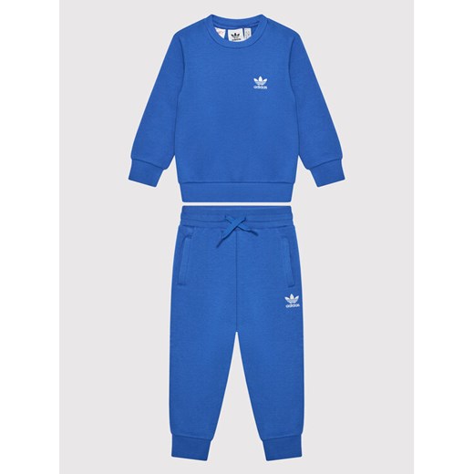 adidas Dres adicolor HK7472 Niebieski Regular Fit 0_3M okazyjna cena MODIVO