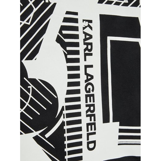 KARL LAGERFELD T-Shirt Z25338 M Czarny Regular Fit Karl Lagerfeld 4Y okazyjna cena MODIVO