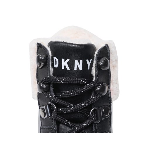 DKNY Trzewiki D39057 Czarny 31 MODIVO okazyjna cena