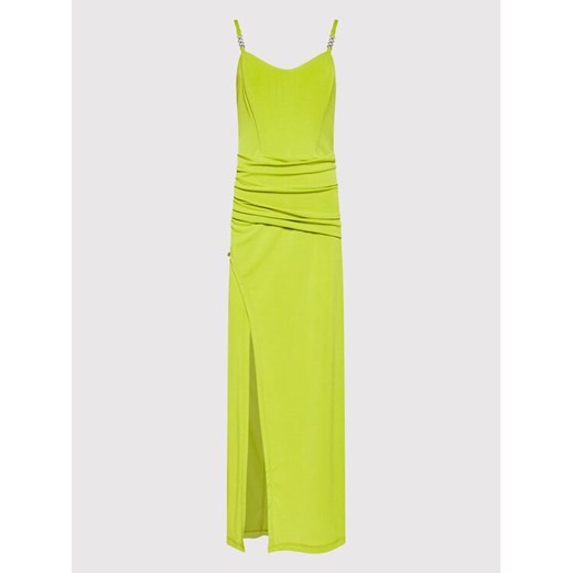 Rinascimento Sukienka koktajlowa CFC0107443003 Zielony Slim Fit Rinascimento L wyprzedaż MODIVO