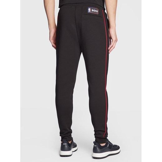 Boss Spodnie dresowe NBA Slamdunk2_4 50477409 Czarny Regular Fit M MODIVO