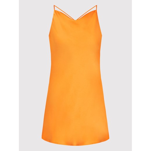 ONLY Sukienka koktajlowa Primrose 15260129 Pomarańczowy Regular Fit S promocyjna cena MODIVO