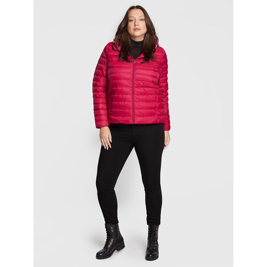 Tommy Hilfiger Curve Kurtka puchowa Ess WW0WW30844 Różowy Regular Fit 46 MODIVO wyprzedaż