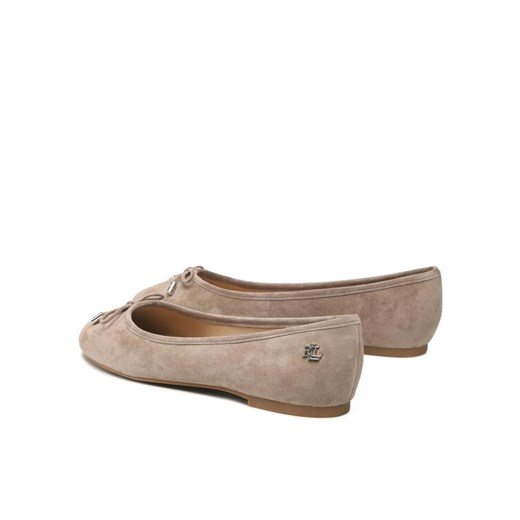 Lauren Ralph Lauren Baleriny Jayna 802882590004 Szary 37 MODIVO promocyjna cena