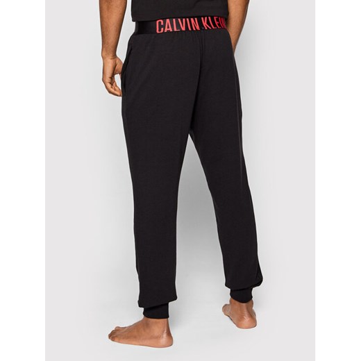 Calvin Klein Underwear Spodnie piżamowe 000NM1961E Czarny Regular Fit Calvin Klein Underwear M wyprzedaż MODIVO