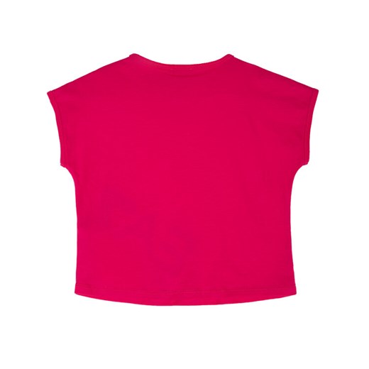 EA7 Emporio Armani T-Shirt 3HFT54 FJ22Z 1401 Różowy Regular Fit 6Y okazja MODIVO