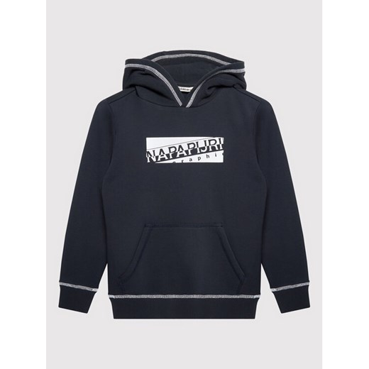 Napapijri Bluza K Bob H NP0A4FOY S Granatowy Regular Fit Napapijri 10Y MODIVO promocja