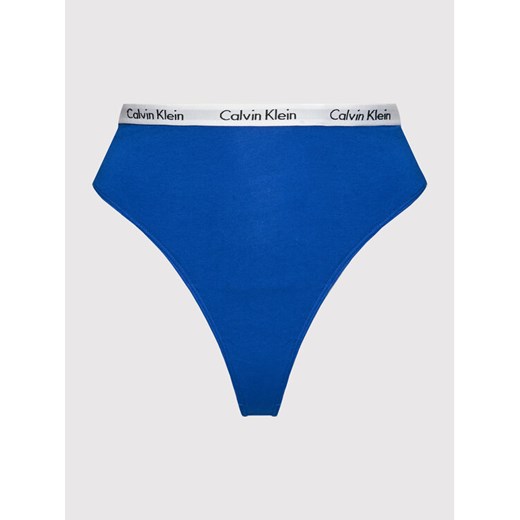 Calvin Klein Underwear Komplet 3 par stringów 000QD3800E Kolorowy Calvin Klein Underwear 3XL MODIVO promocja