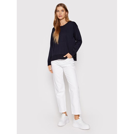 United Colors Of Benetton Sweter 1294D100L Granatowy Regular Fit United Colors Of Benetton XS okazja MODIVO