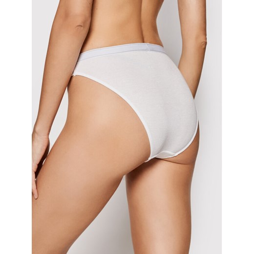 Calvin Klein Underwear Figi klasyczne z wysokim stanem 000QF6443E Biały Calvin Klein Underwear XS promocyjna cena MODIVO