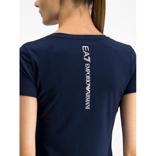 EA7 Emporio Armani T-Shirt 6GTT62 TJ29Z 1554 Granatowy Regular Fit XS promocja MODIVO