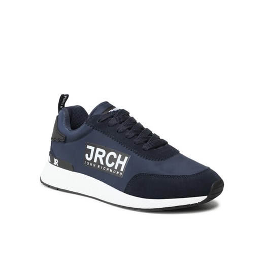 John Richmond Sneakersy 12204/CP C Granatowy ze sklepu MODIVO w kategorii Buty sportowe męskie - zdjęcie 149949279