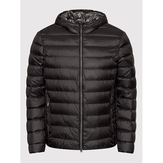 Geox Kurtka puchowa Dereck M1425B T2562 F9000 Czarny Regular Fit Geox 46 wyprzedaż MODIVO