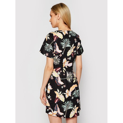 Roxy Sukienka letnia All Eyes On Love ERJWD03556 Czarny Regular Fit XS MODIVO promocyjna cena
