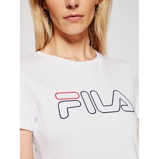 Fila T-Shirt Ladan Tee 683179 Biały Regular Fit Fila L okazja MODIVO