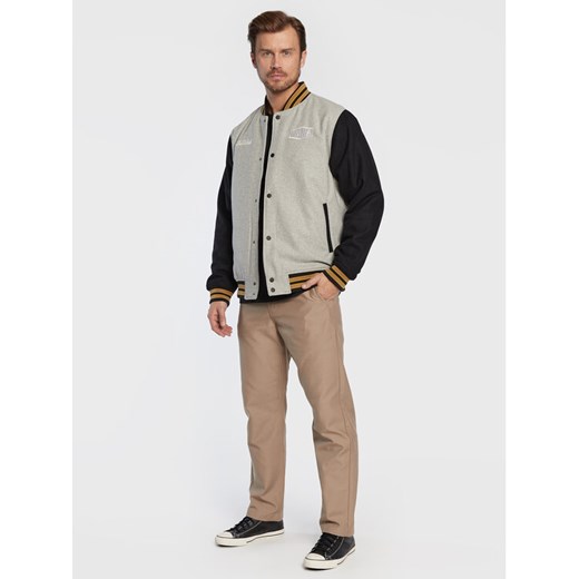 Vans Kurtka bomber Checkerboard Research VN0A7S92 Szary Regular Fit Vans L promocyjna cena MODIVO