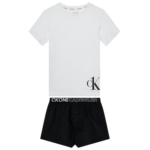 Calvin Klein Underwear Piżama Woven Pj B70B700333 Biały Calvin Klein Underwear 10_12Y promocja MODIVO