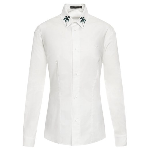 Guess Koszula Ls Isa W01H58 WCLQ0 Biały Regular Fit Guess S promocyjna cena MODIVO