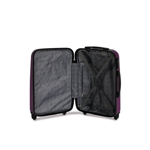Semi Line Średnia Twarda Walizka T5545-3 Fioletowy Semi Line uniwersalny wyprzedaż MODIVO