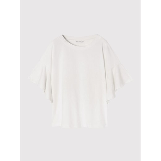 Tatuum Bluzka Gorgia T2208.063 Biały Loose Fit S wyprzedaż MODIVO