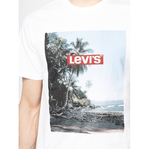 Levi's® T-Shirt Graphic Tee 22491-0639 Biały Regular Fit S wyprzedaż MODIVO