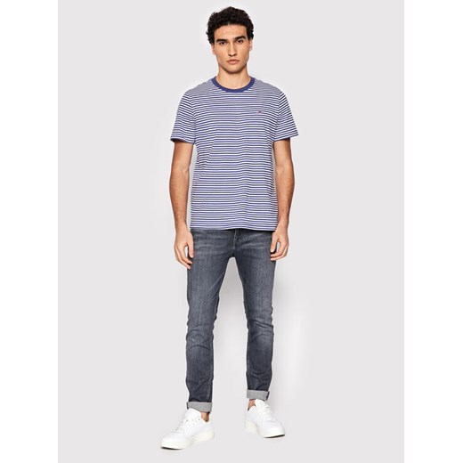 Tommy Jeans T-Shirt Classics DM0DM05515 Fioletowy Regular Fit Tommy Jeans M MODIVO wyprzedaż