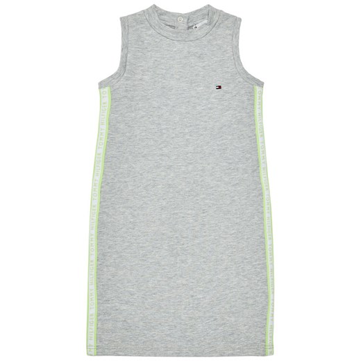 Tommy Hilfiger Sukienka codzienna Tape KG0KG05828 M Szary Regular Fit Tommy Hilfiger 3Y MODIVO promocja