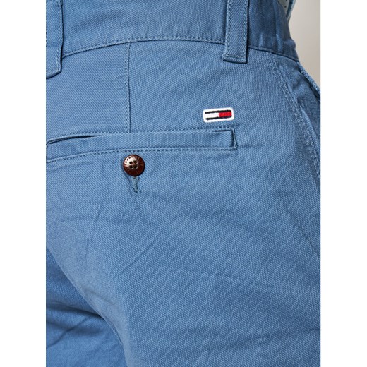 Tommy Jeans Szorty materiałowe Dobby Chino DM0DM07940 Niebieski Regular Fit Tommy Jeans 34 okazja MODIVO