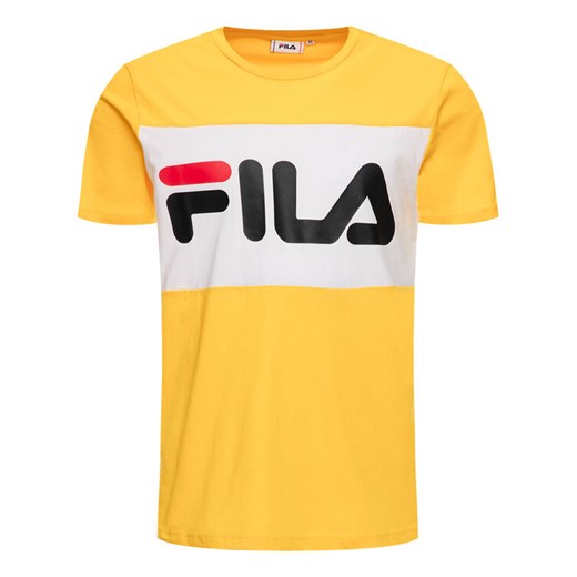 Fila T-Shirt 681244 Żółty Regular Fit Fila XXL promocyjna cena MODIVO