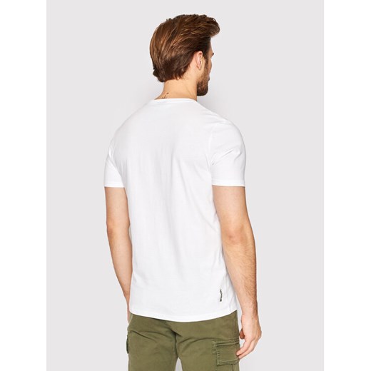 Bench T-Shirt Sendak 120763 Biały Regular Fit Bench M MODIVO okazyjna cena