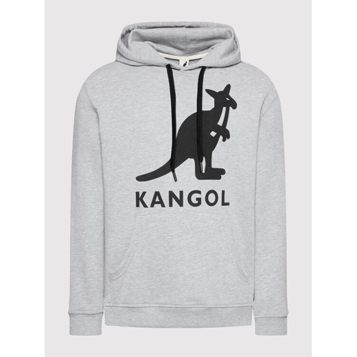Kangol Bluza Unisex Essential KLEU001 Szary Regular Fit Kangol S okazyjna cena MODIVO