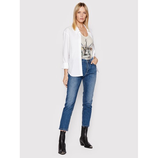 Zadig&Voltaire Top Dean Guitar JWTT00002 Beżowy Regualr Fit Zadig&voltaire M promocyjna cena MODIVO