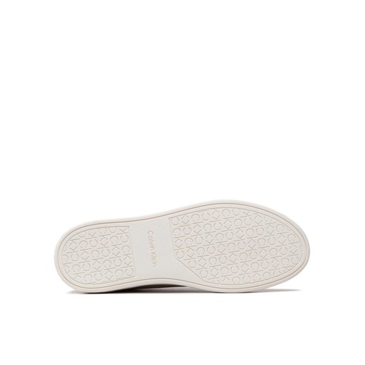 Calvin Klein Sneakersy Cupsole Unlined High Top-N HW0HW01174 Beżowy Calvin Klein 36 wyprzedaż MODIVO