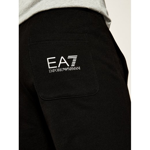 EA7 Emporio Armani Spodnie dresowe 8NPPC1 PJ05Z 1205 Czarny Regular Fit M okazyjna cena MODIVO