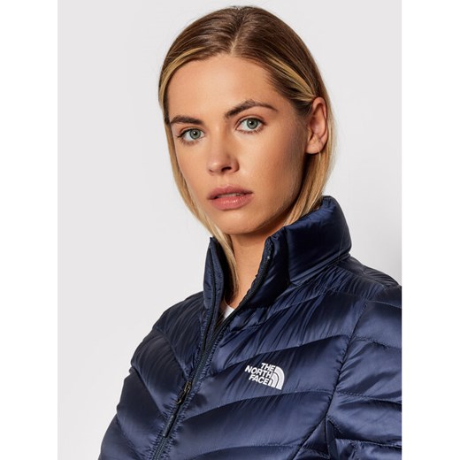 The North Face Kurtka puchowa Trevail NF0A3BRM Granatowy Regular Fit The North Face L promocyjna cena MODIVO
