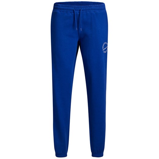 Jack&Jones Spodnie dresowe Elias 12195676 Niebieski Comfort Fit XXL wyprzedaż MODIVO