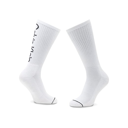 Calvin Klein Zestaw 3 par wysokich skarpet męskich 701218725 Biały Calvin Klein uniwersalny MODIVO