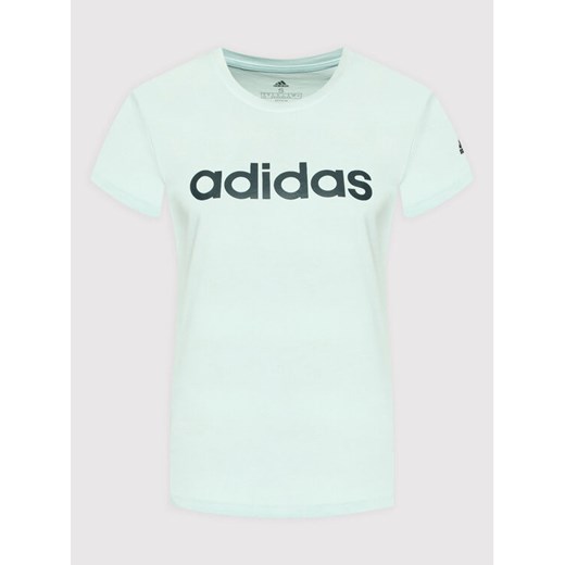 adidas T-Shirt Essentials HC9271 Zielony Slim Fit XS okazja MODIVO