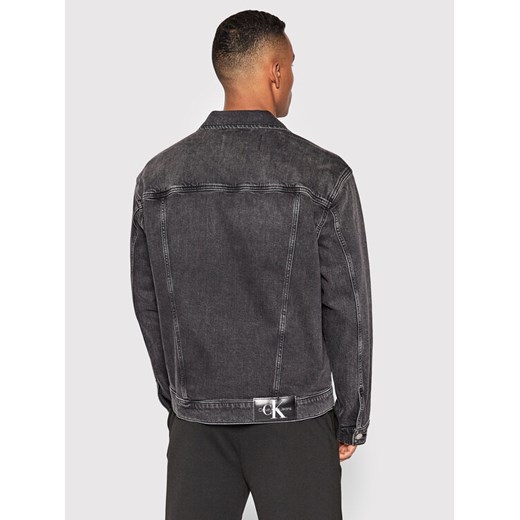 Calvin Klein Jeans Kurtka jeansowa J30J321003 Szary Regular Fit S wyprzedaż MODIVO