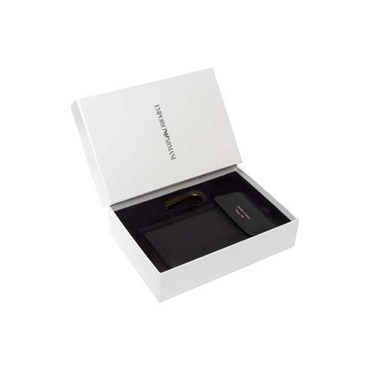 Emporio Armani Etui na telefon Y3H291 YFW9B 80001 Czarny Emporio Armani uniwersalny MODIVO okazja