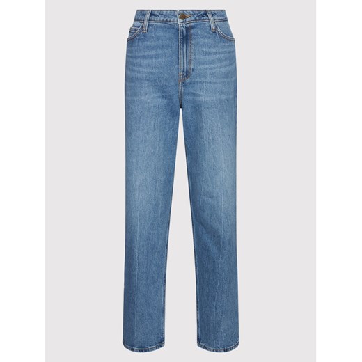Lee Jeansy Wide L31ZMWMQ Niebieski Regular Fit Lee 29_31 MODIVO wyprzedaż