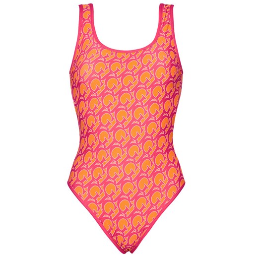 Guess Strój kąpielowy One Piece E1GJ52 MP004 Pomarańczowy Guess XS promocyjna cena MODIVO