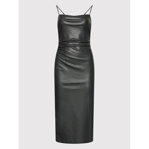 Marciano Guess Sukienka z imitacji skóry 2RGK11 9645Z Czarny Slim Fit Marciano Guess 42 MODIVO wyprzedaż