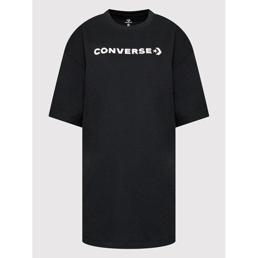 Converse Sukienka codzienna Icon Play 10023921-A01 Czarny Relaxed Fit Converse S promocja MODIVO