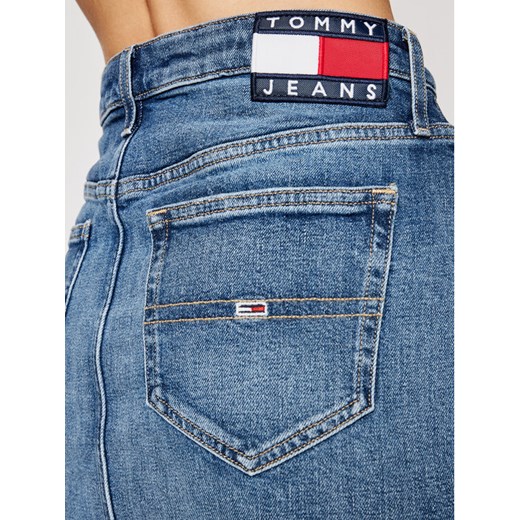 Tommy Jeans Spódnica jeansowa Ambc DW0DW10103 Granatowy Regular Fit Tommy Jeans 28 okazyjna cena MODIVO