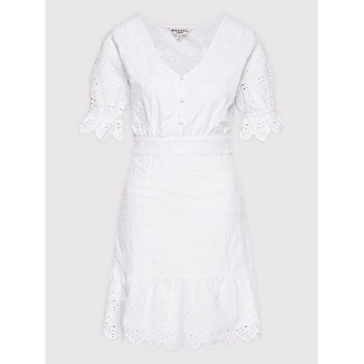 Brave Soul Sukienka letnia LDRW-569LULA Biały Regular Fit S wyprzedaż MODIVO